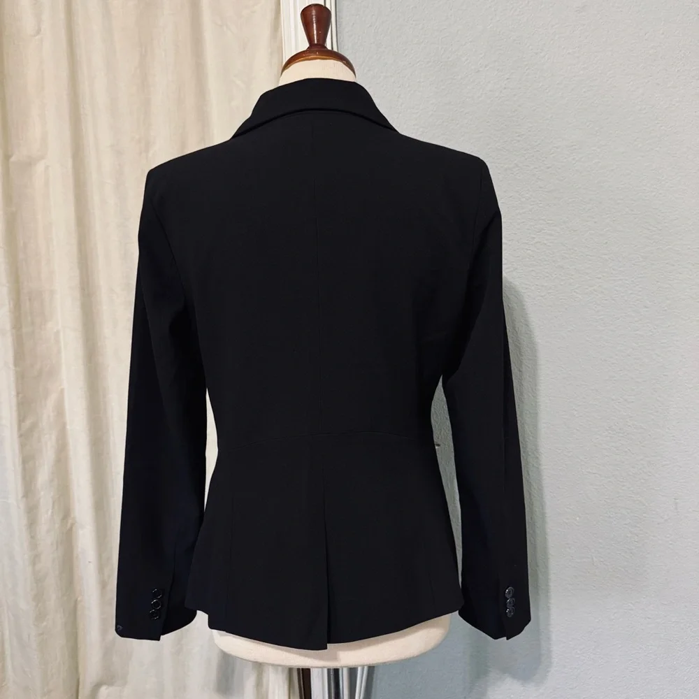 7th Avenue Suiting Collection‎ New York & Company Women Black Suit Jacket Size 6